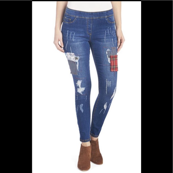 Coco + Carmen Jeans Nwt Coco Carmen Omg Patchwork Skinny Jean Xxl